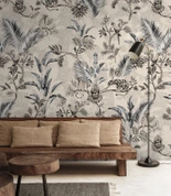 Tapeta Artystyczna Jungle Team Beige