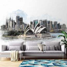 Fototapeta Budynek, jak rysowany - Cornel Vlad