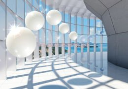 Fototapeta 10419 KULE I WIDOK 3D