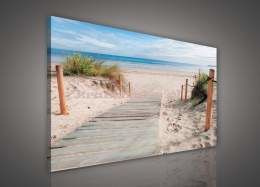 Obraz na płótnie PP1529O1 Zejście na plażę