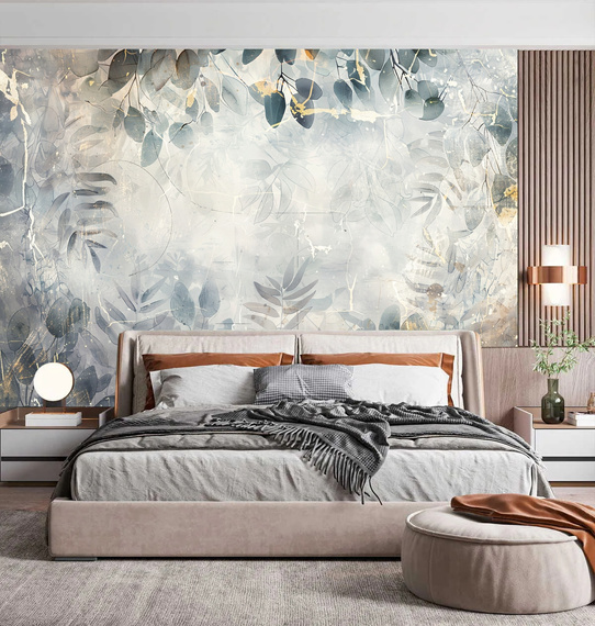 Fototapeta Piękne kwiaty w stylu retro 37