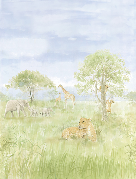 Tapeta Mural CW6113-2 Safari Park
