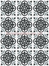 Naklejki na ścianę KAFELKI CZARNO-SZARE SPN374