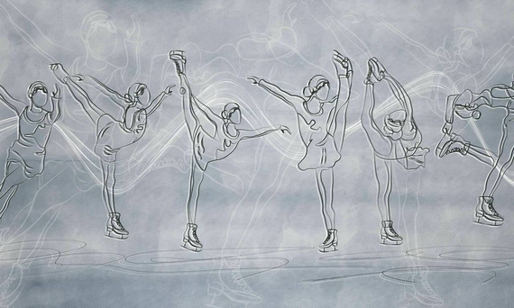 Tapeta Artystyczna Ice Dance