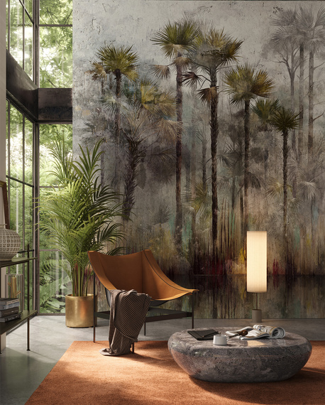 Fototapeta artystyczna Taman drzewa palmy