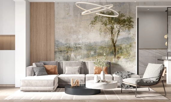 Tapeta Artystyczna Pejzaż