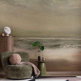 Fototapeta artystyczna Sunrise fale morze