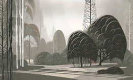 Tekstylny Mural Arte Le Jardin Mystique 97551