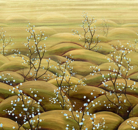 Mural Masureel Sakura DGTRA5021- 5023 kwitnąca sakura