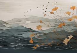 Tapeta Artystyczna Minimalisme Baltique MB106