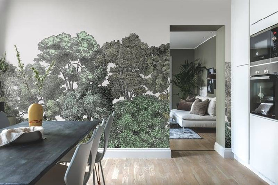 Fototapeta Tajemniczy Las Bellewood