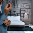 Tapeta 27015 Mondrian composition mural 