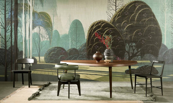 Tekstylny Mural Arte Le Jardin Mystique 97551