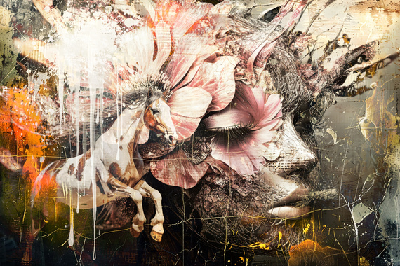 Fototapeta Kobieta w stylu vintage 61