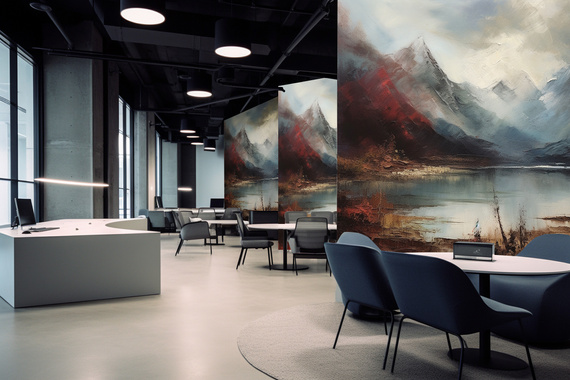 Tapeta Artystyczna Montagne et Ciel Paysage MP101