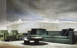 Tapeta Sky over NYC Art Collections Giorgia Beltrami