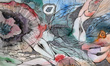 Oryginalny mural Kolorowa Abstrakcja Jam