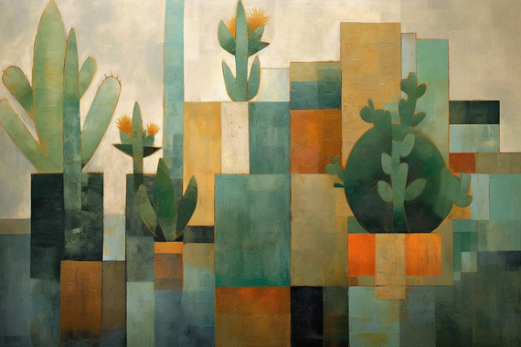 Tapeta Artystyczna Imagination Saguaro IS101