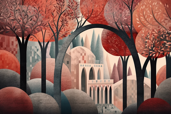 Tapeta Artystyczna Constructeur Samarkanda SC104