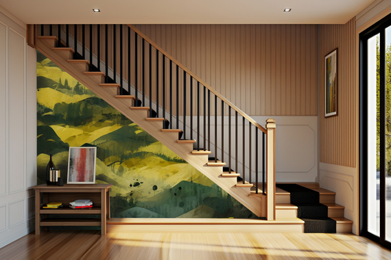 Tapeta Artystyczna Montagne et Ciel Ondulat MO100