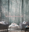 Fototapeta Drzewa w tajemniczym lesie Shadow 1