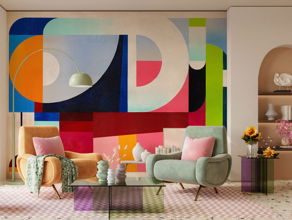 Fototapeta artystyczna Rio abstrakcja geometryczna