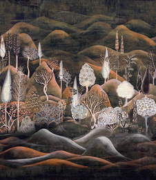 Mural Masureel Munnar Arona góry drzewa