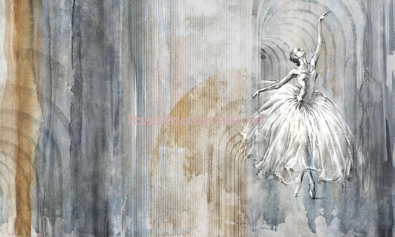 Ekskluzywna fototapeta Tańcząca baletnica Ballet