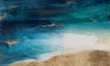 Fototapeta artystyczna Santorini abstrakcja 