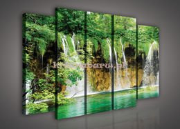 Obraz na płótnie zestaw  PS1518S12 WODOSPADY