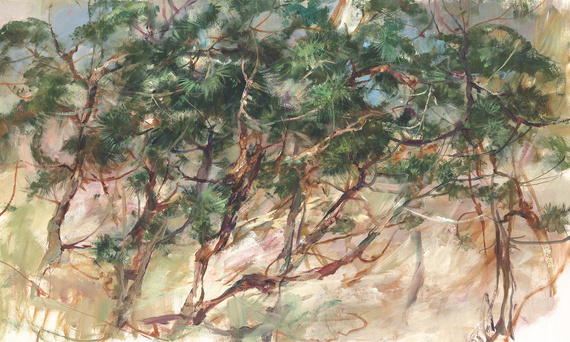 Fototapeta artystyczna Taria drzewa