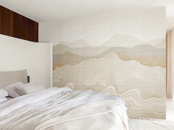 Mural Masureel Nebula DGZON2021 > 2023 górski pejzaż