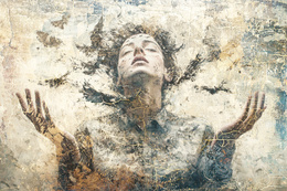 Fototapeta Kobieta w stylu vintage 57