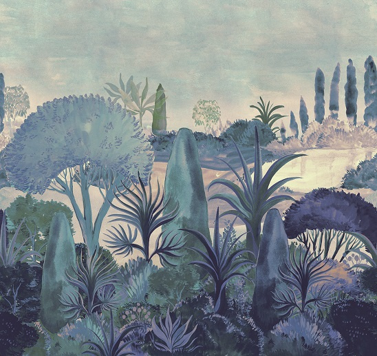 Tapeta Mural DW2029 Botanical Landscape