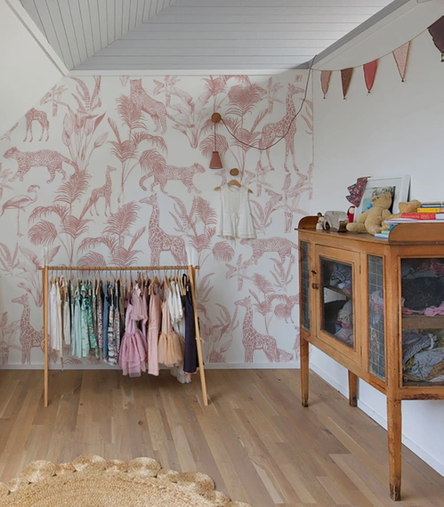 Tapeta Safari Pink