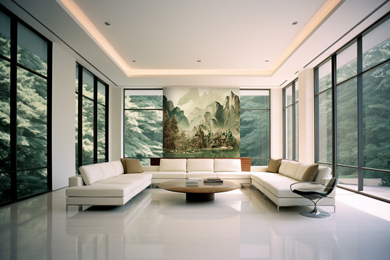 Tapeta Artystyczna Montagne et Ciel Tibet MT100