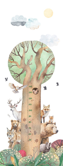Tapeta Mural CW6060-1 Woodland Friends Measure