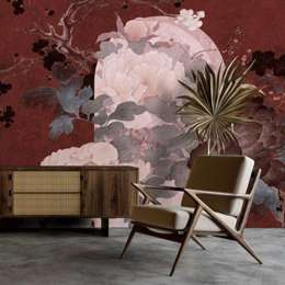 Fototapeta malownicze kwiaty łuki Virgo