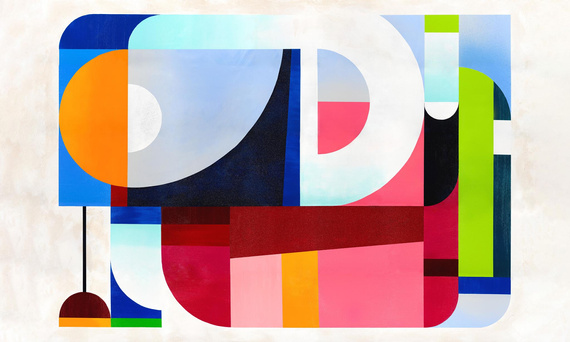 Fototapeta artystyczna Rio abstrakcja geometryczna