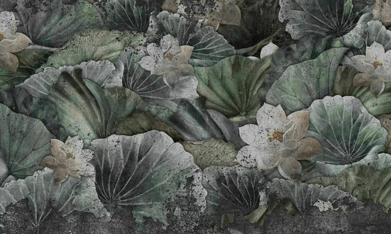 Tapeta Artystyczna Lotus Pond