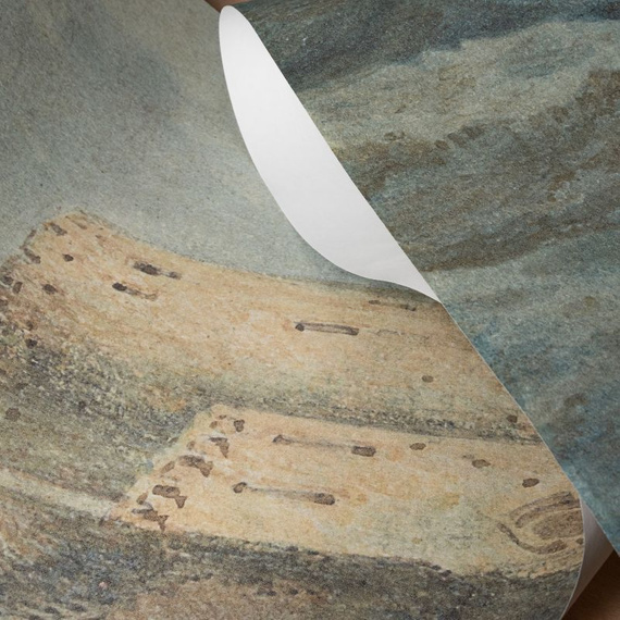 Tapeta Fototapeta 27016 Maritime mural with castle