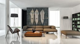 Tapeta Chłopi na Szaro