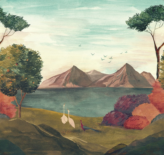 Tapeta Mural DW2037 Oriental Landscape