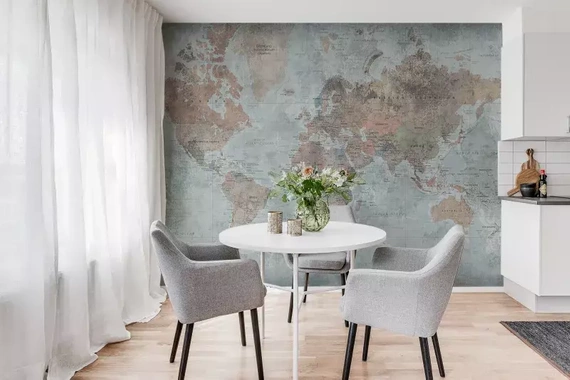 Fototapeta Mapa Świata