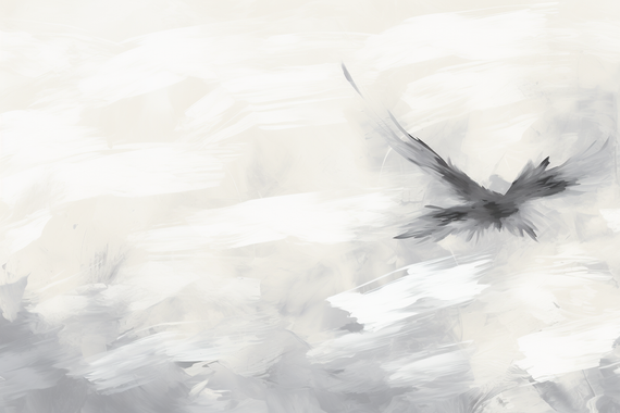 Tapeta Artystyczna Serenite Corbeau SC107
