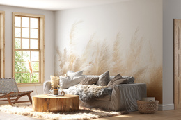 Fototapeta Pole W Stylu Boho