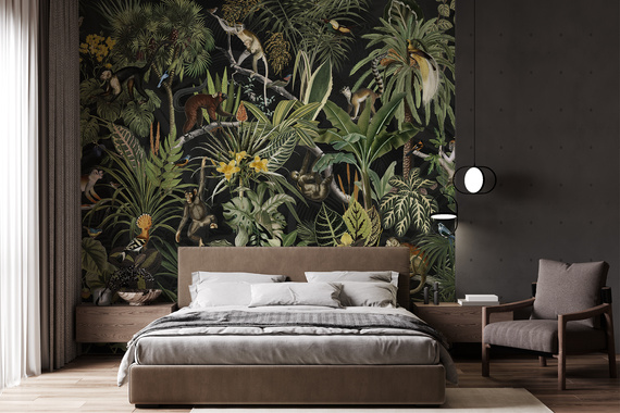 Fototapeta Ciemna Botanika