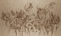 Fototapeta artystyczna Greta kwiaty