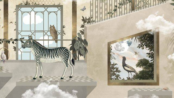 Fototapeta Zebra's playground