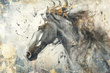Fototapeta Koń w stylu vintage 55